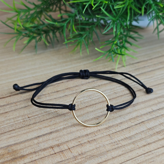 Bracelet Maude cordon noir