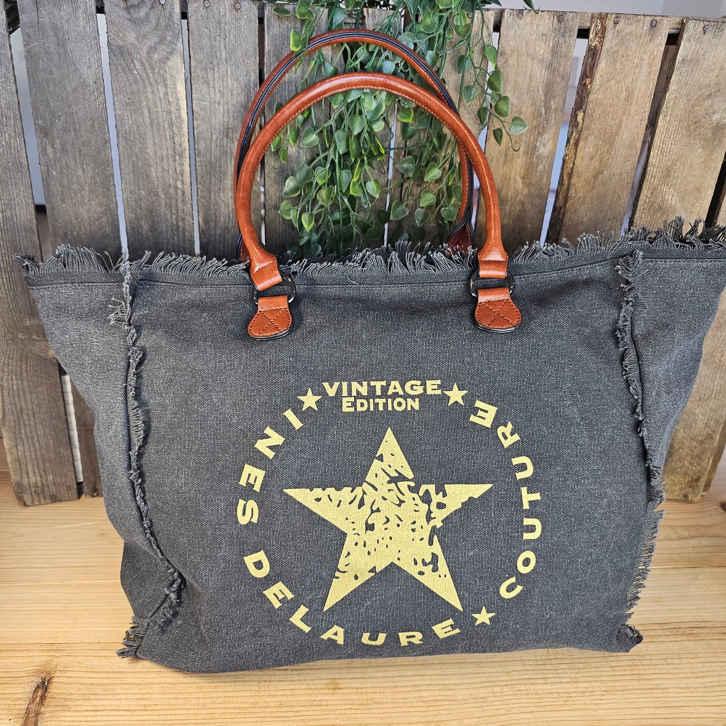 Grand sac cabas noir