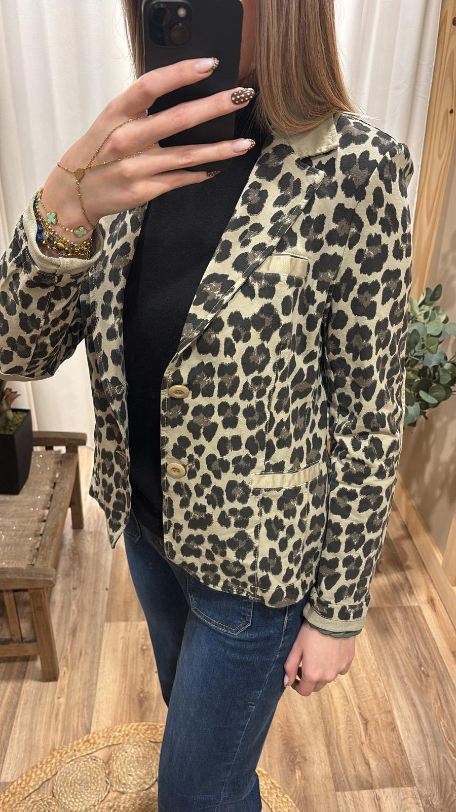 Blazer léopard