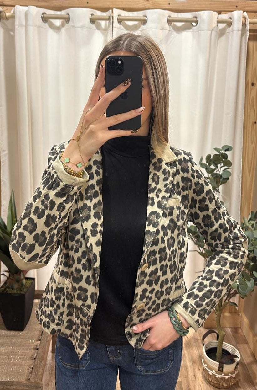 Blazer léopard