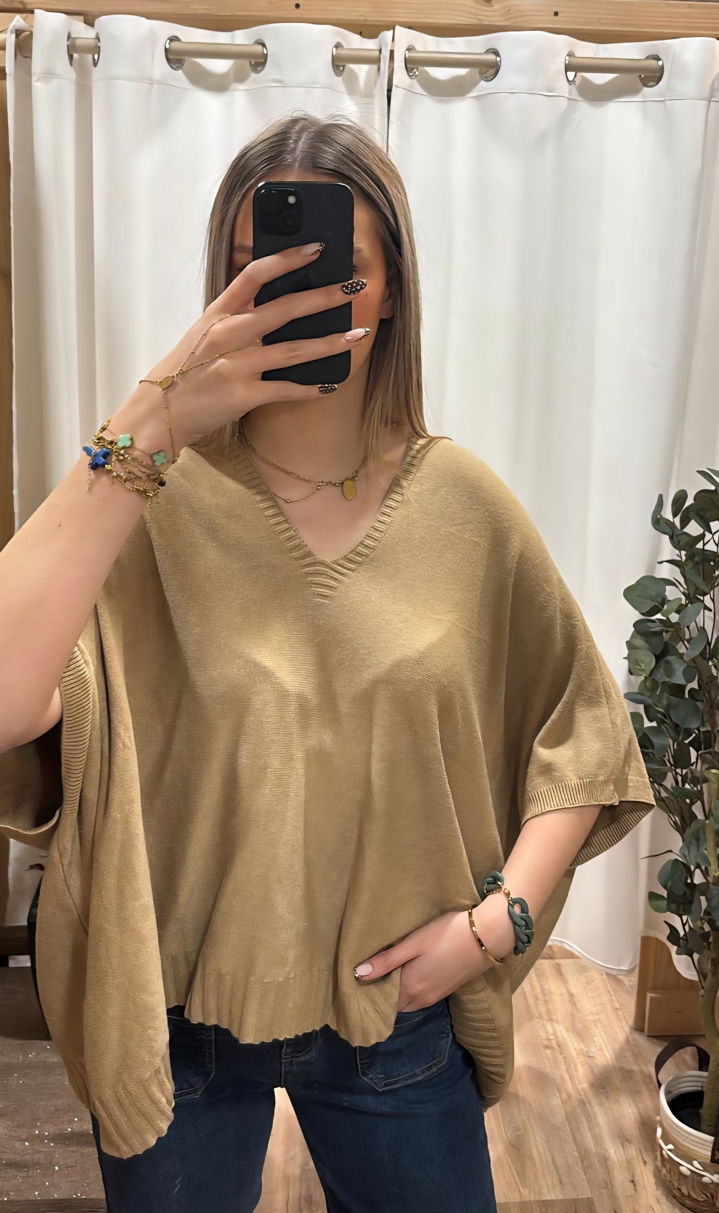 Pull oversize uni camel