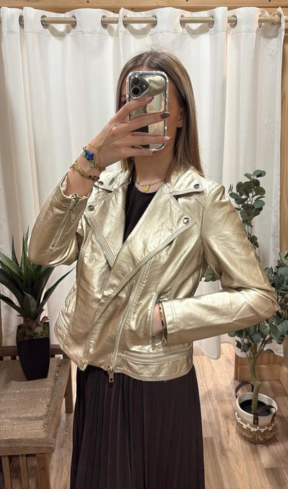 Robe longue plissée chocolat