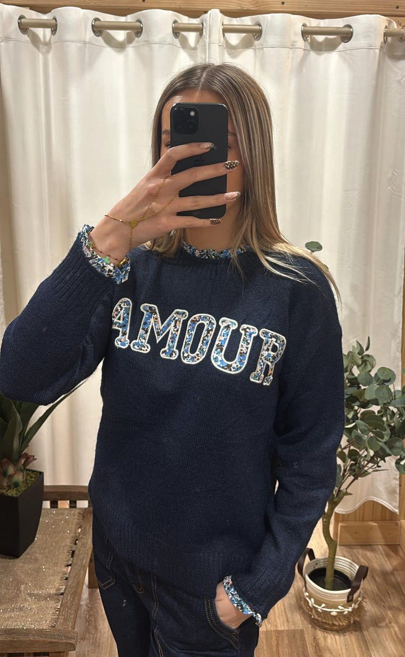 Pull Amour liberty marine