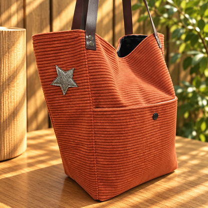 Sac cabas ELOKA terracotta