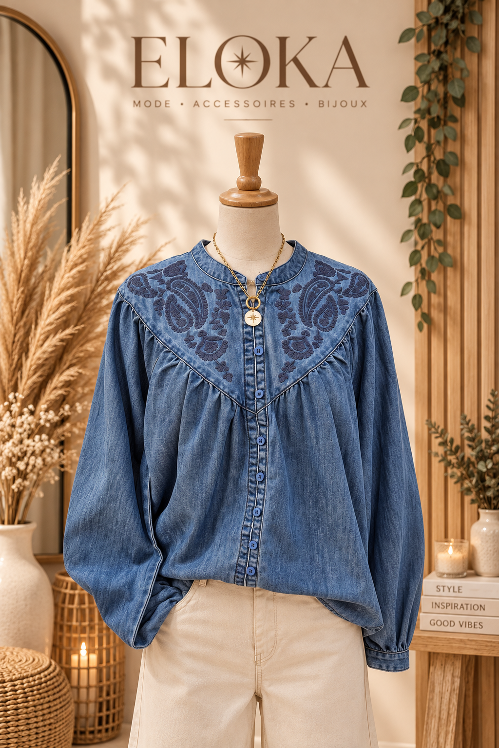 Blouse en jean