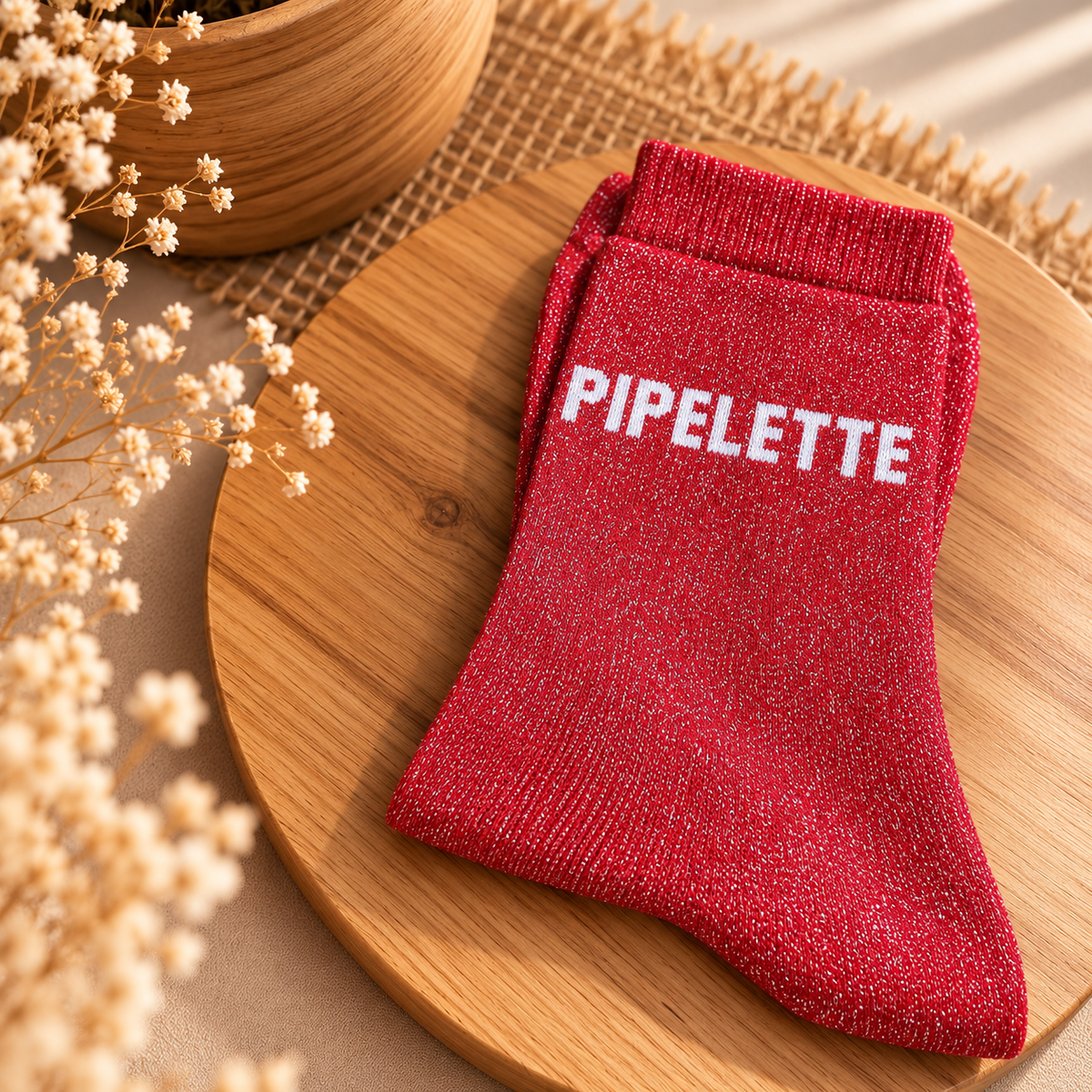Chaussettes à paillettes PIPELETTE