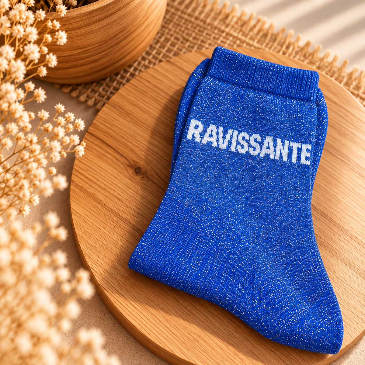 Chaussettes à paillettes RAVISSANTE
